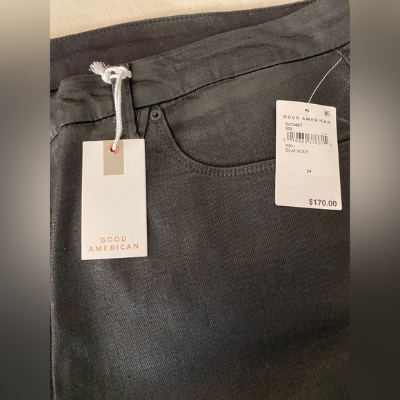 GOOD AMERICAN JEANS good classic coated denim - Picture 7 of 12